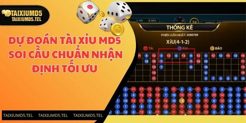 Dự Đoán Tài Xỉu MD5 | Soi Cầu Chuẩn Nhận Định Tối Ưu