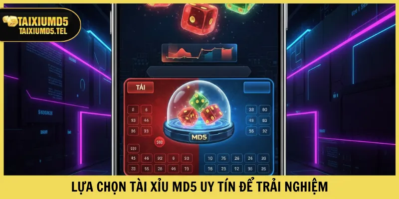 Lựa chọn Tài Xỉu MD5 uy tín để trải nghiệm