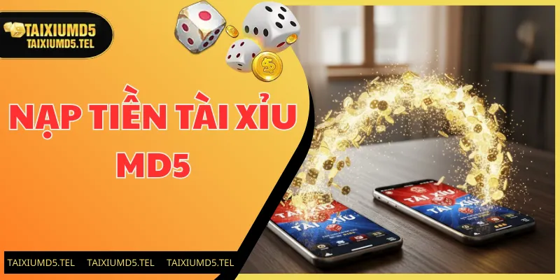 Nạp Tiền Tài Xỉu MD5 Qua 4 Kênh An Toàn Bảo Mật Tuyệt Đối