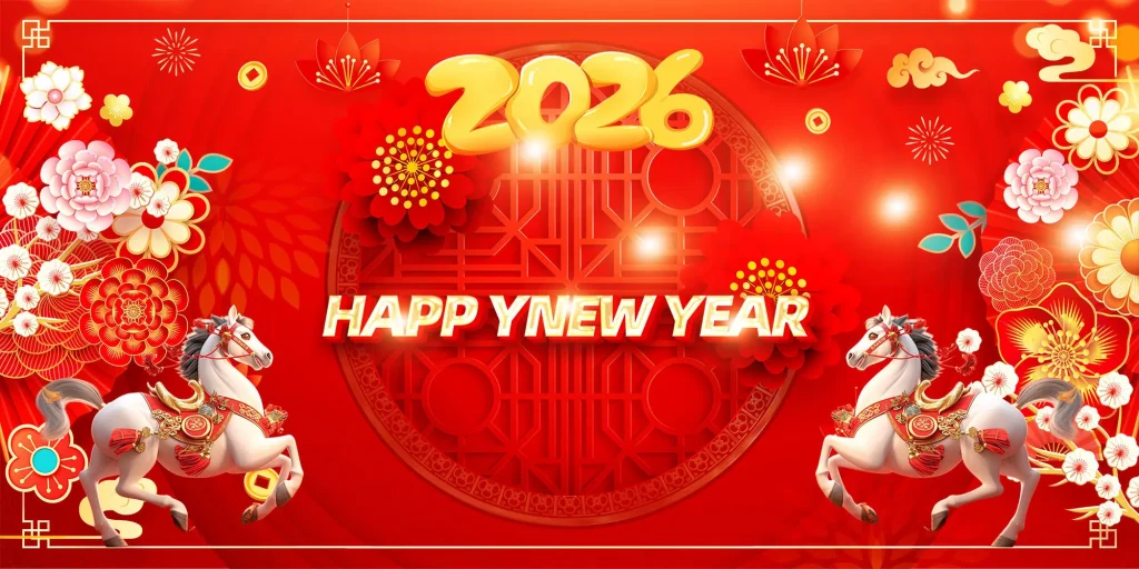 Happy New Year 2026 Rực Rỡ